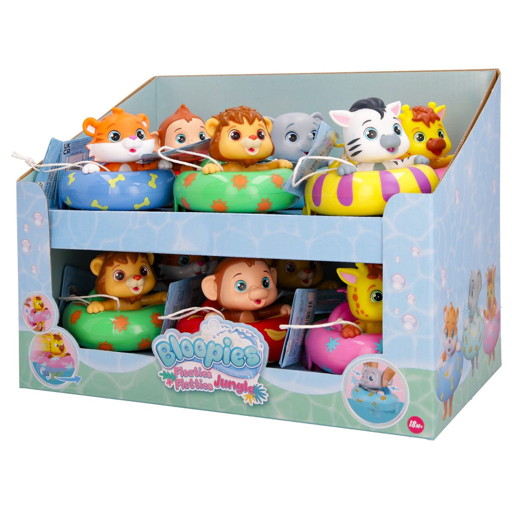 BLOOPIES - JUCARIE DE BAIE FLOATIES ANIMALE DIN JUNGLA, DIVERSE MODELE - IMC TOYS (917378)