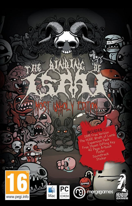 THE BINDING OF ISAAC: WRATH OF THE LAMB - PC - STEAM - MULTILANGUAGE - WORLDWIDE