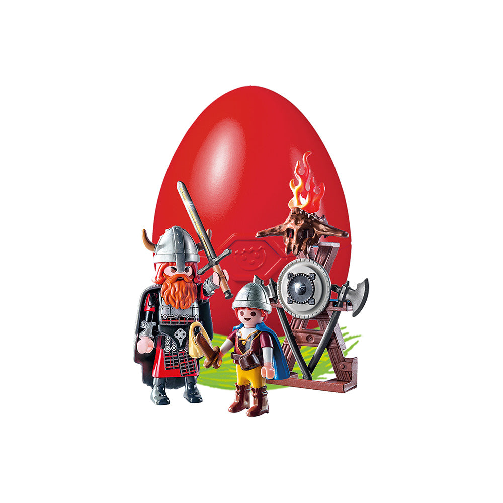 VIKINGS EGGS WITH SHIELD - PLAYMOBIL SURPRISE EGGS (PM9209)