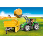 TRACTOR CU REMORCA SI INCARCATOR FRONTAL - PLAYMOBIL COUNTRY (PM9317)