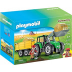 TRACTOR CU REMORCA SI INCARCATOR FRONTAL - PLAYMOBIL COUNTRY (PM9317)