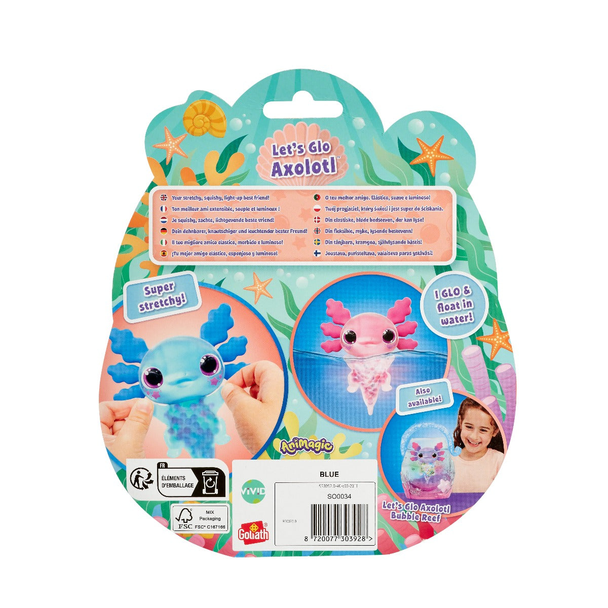 JUCARIE INTERACTIVA AXOLOTL, DIVERSE PERSONAJE - AXOLOTL TOYS (930393)