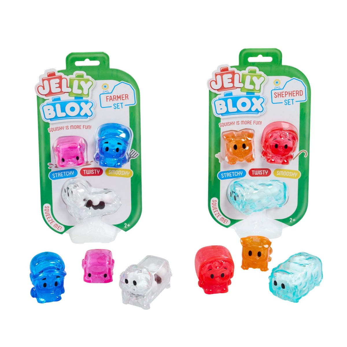 JELLY BLOX - PRIETENII DE LA FERMA, 3 PIESE - GOLIATH (932942)