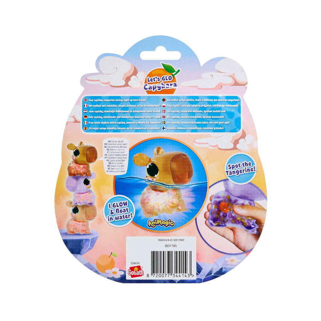 JUCARIE INTERACTIVA CAPYBARA, DIVERSE PERSONAJE - AXOLOTL TOYS (933921)