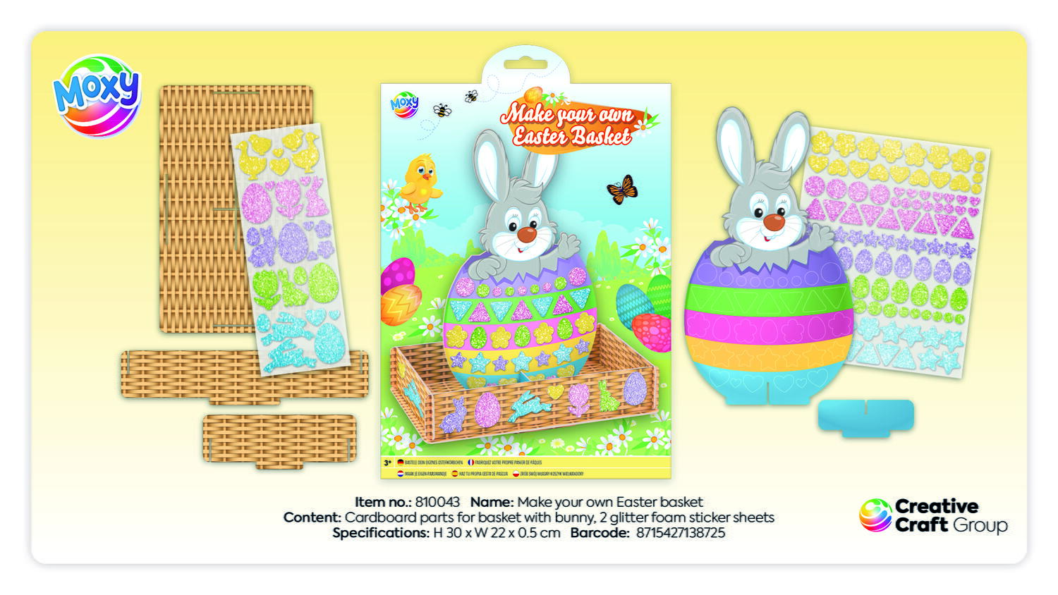 CREEAZA COSULETUL DE PASTE - MOXY (810043)