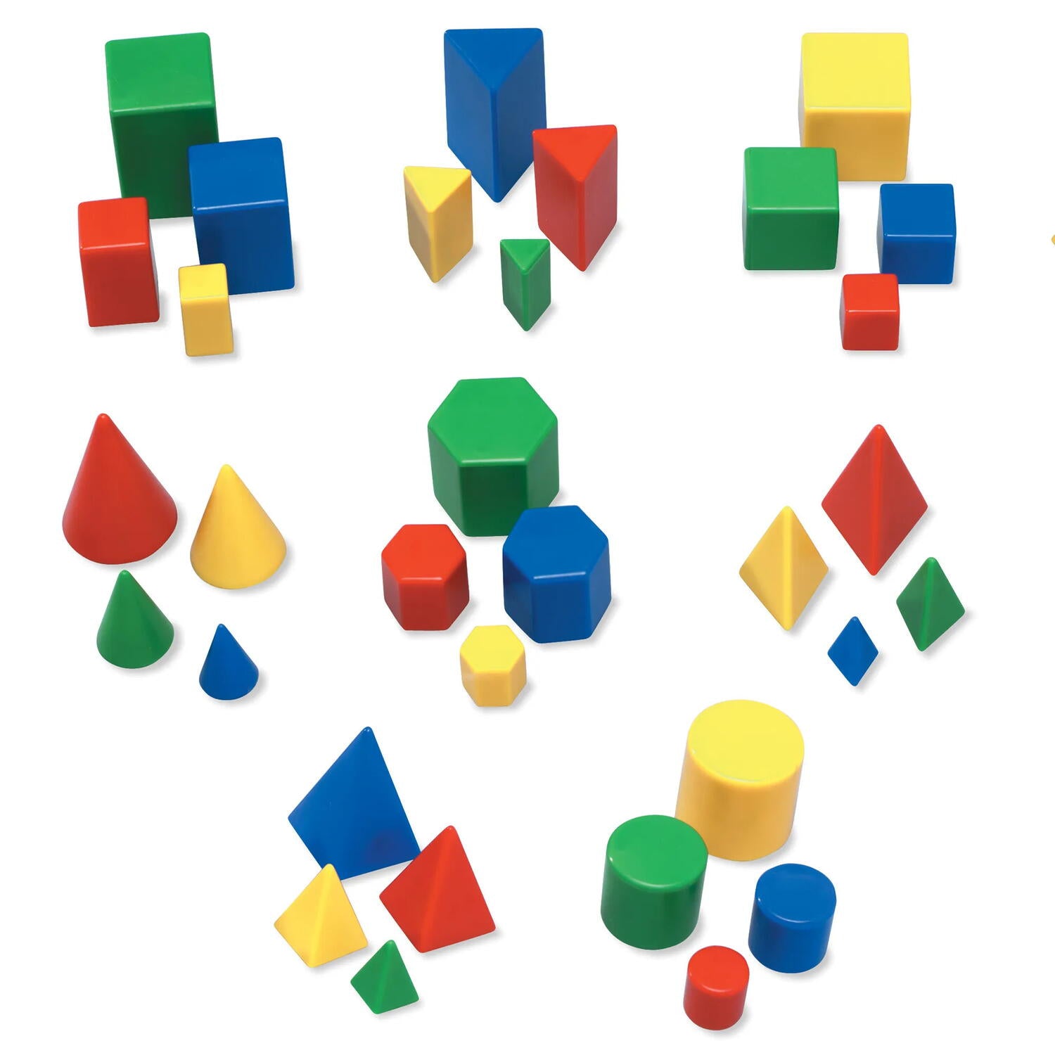 MINI FORME GEOMETRICE SOLIDE - LEARNING RESOURCES (LER0913)