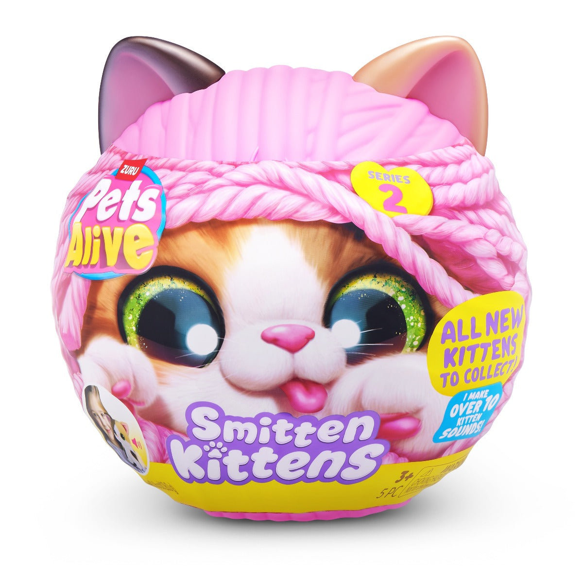 PETS ALIVE - JUCARIE DE PLUS INTERACTIVA PISICA CU ACCESORII