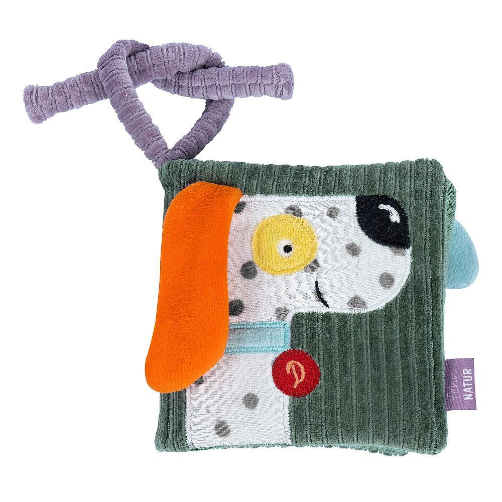 CARTE DIN PLUS PENTRU BEBELUSI - CATELUS NATUR - FEHN (044041)