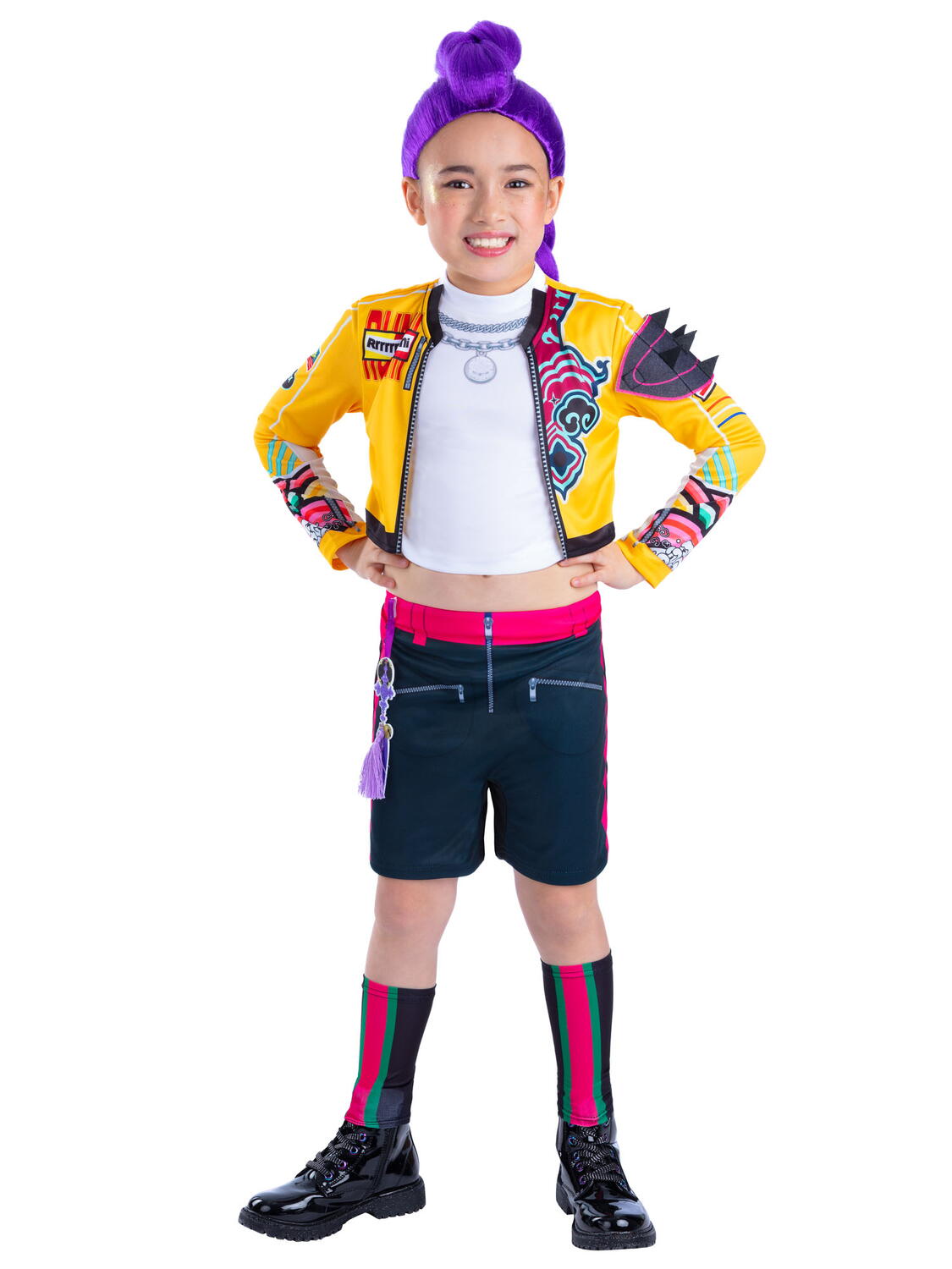 COSTUM DE CARNAVAL K-POP DEMON HUNTERS - RUMI - RUBIES (1003654)