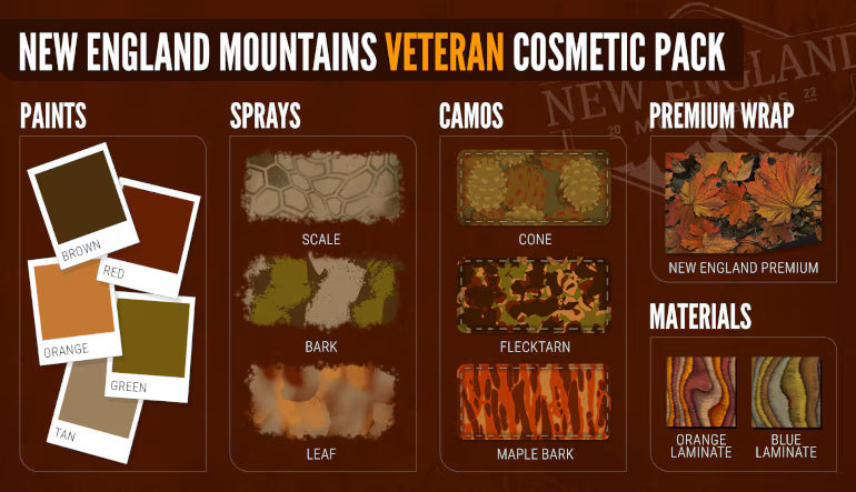 THEHUNTER CALL OF THE WILD NEW ENGLAND VETERAN COSMETIC PACK - PC - STEAM - MULTILANGUAGE - WORLDWIDE