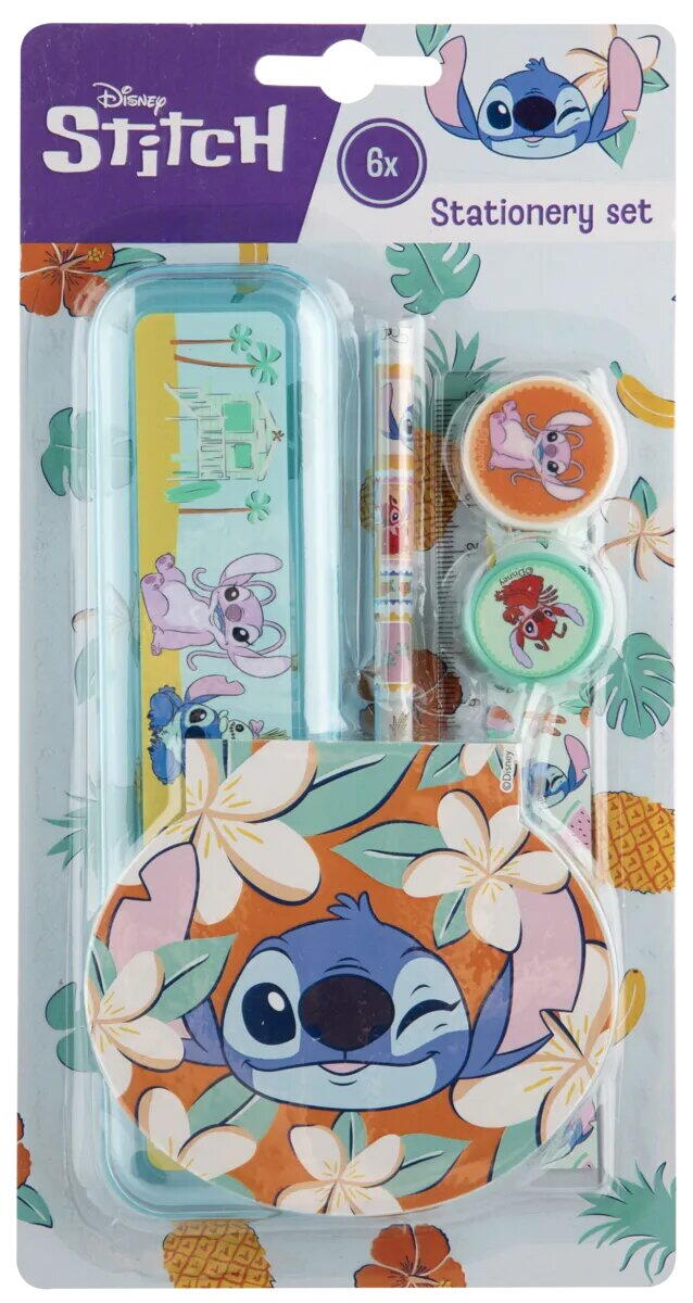 SET PENAR & RECHIZITE - STITCH - TOY UNIVERSE (WO170007)