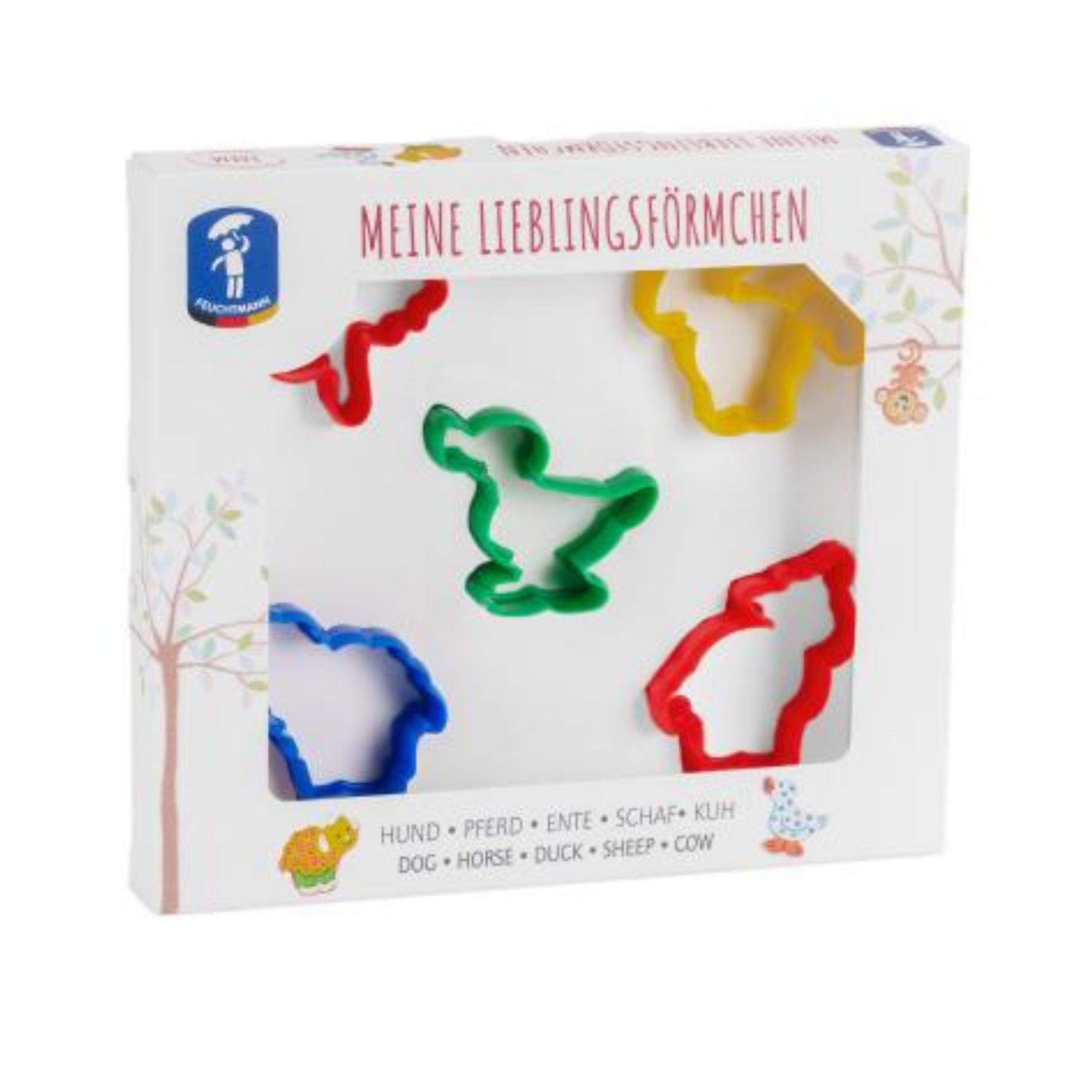 SET FORME PENTRU PLASTILIA - ANIMALUTE DE LA FERMA - FEUCHTMANN (6281528)