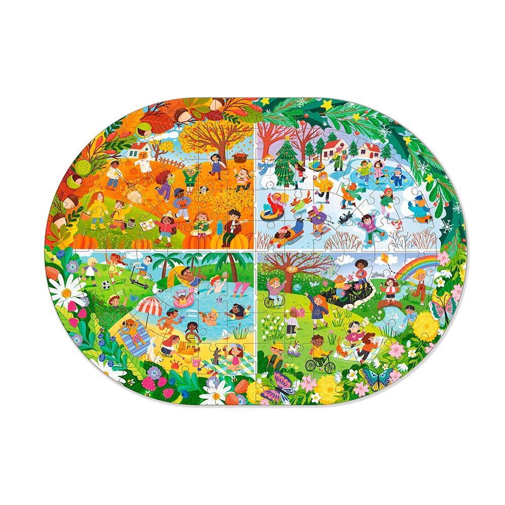 PUZZLE - ANOTIMPURILE (100 PIESE) - DODO (DO300607)