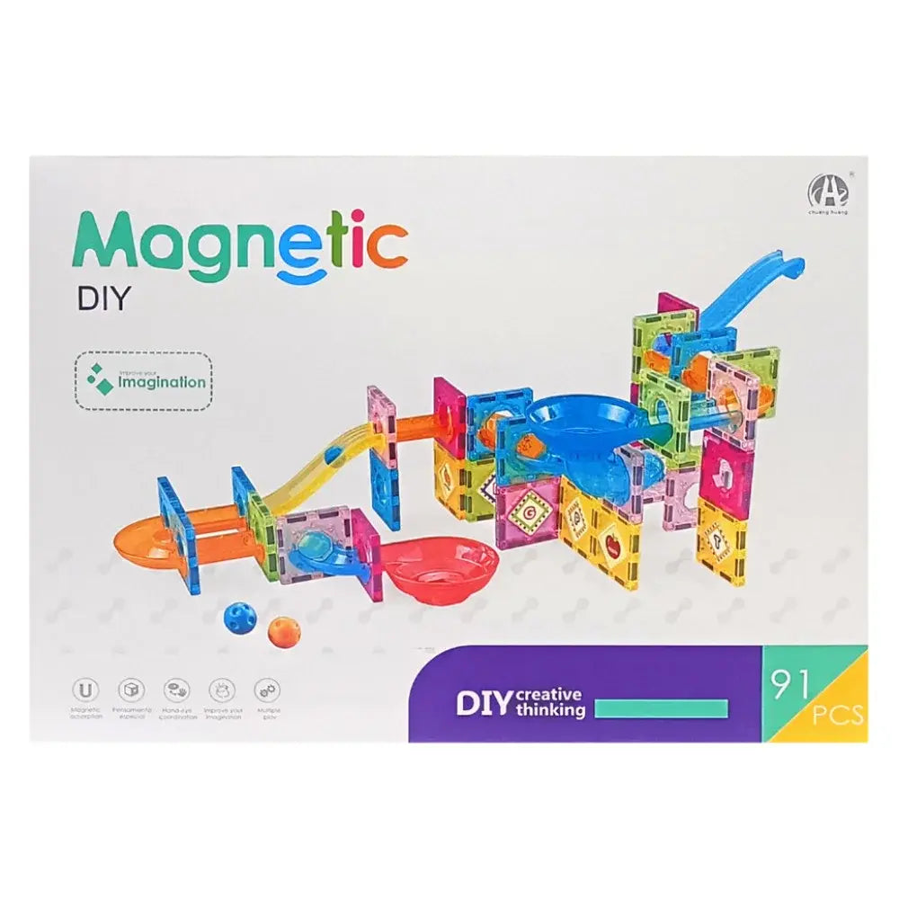 LABIRINTUL MEU MAGNETIC - 91 PIESE (5.5 CM) - BUFNITEL (CH1036)