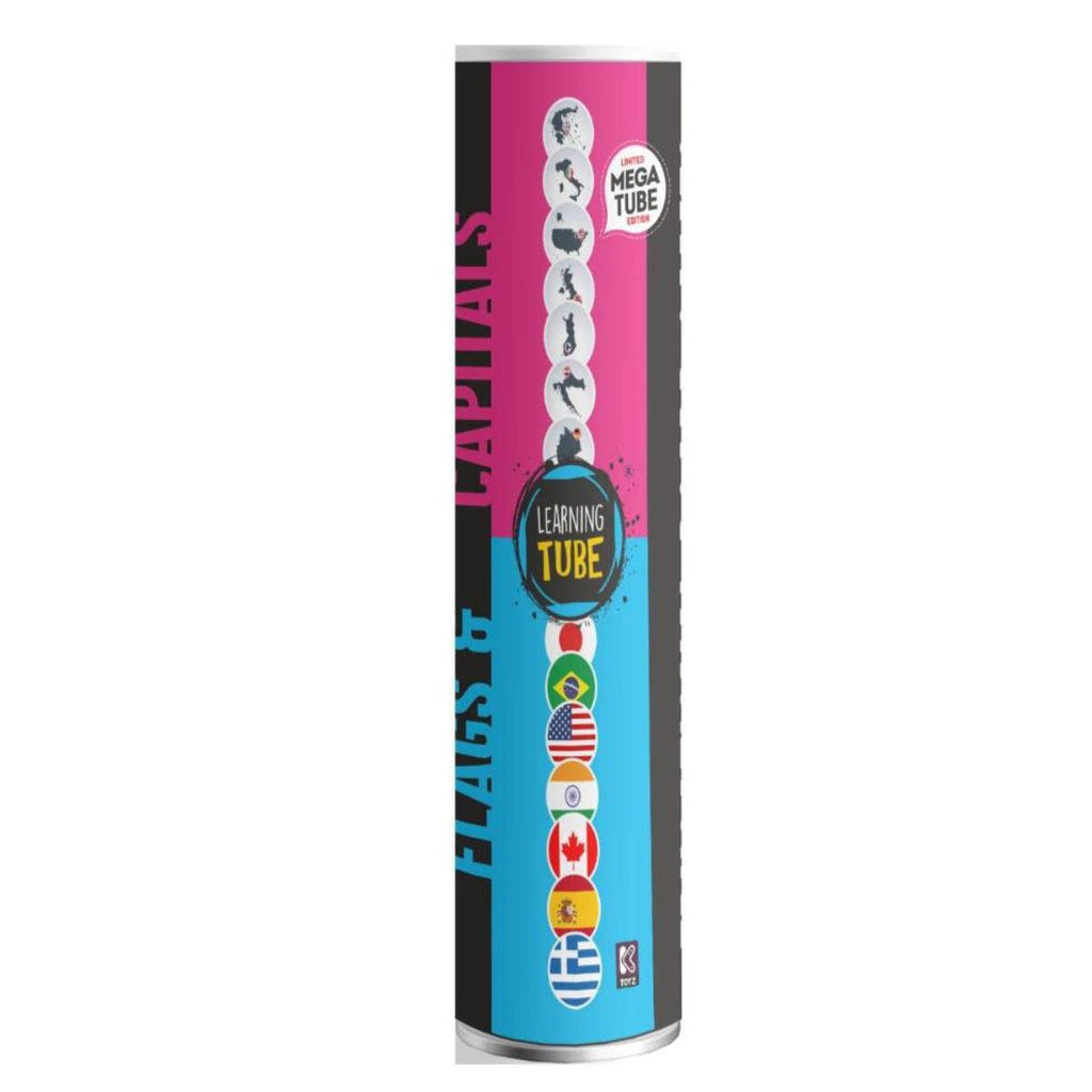 JOC LEARNING TUBE® - STEAGURILE & CAPITALELE LUMII - K-TOYZ (LT-027)