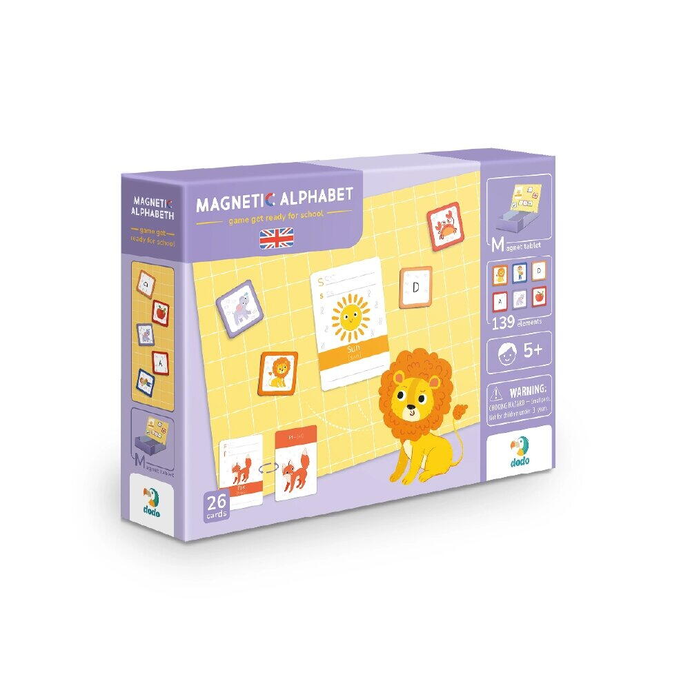 MAGNETIC GAME - ENGLISH ALPHABET - DODO (DO200214)