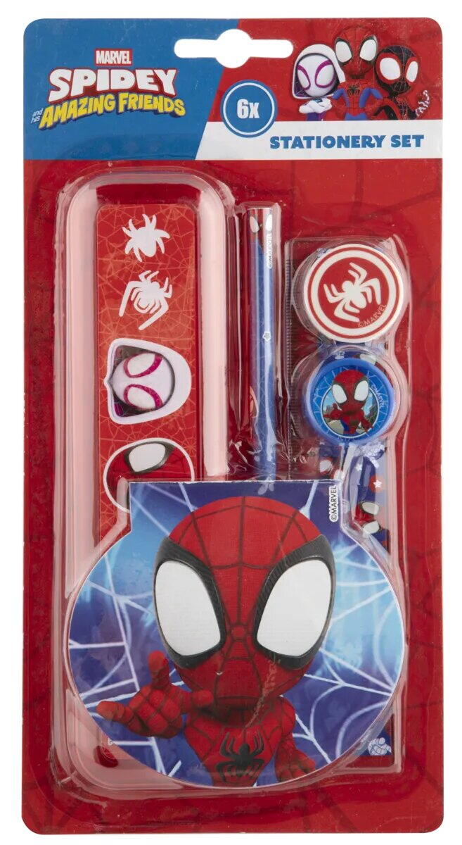 SET PENAR & RECHIZITE - SPIDEY - TOY UNIVERSE (WO170007-1)