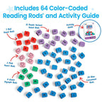 CUBURI READING RODS® - CONSTRUIM CUVINTE UZUALE (LB.ENGLEZA) - HAND2MIND (95394)