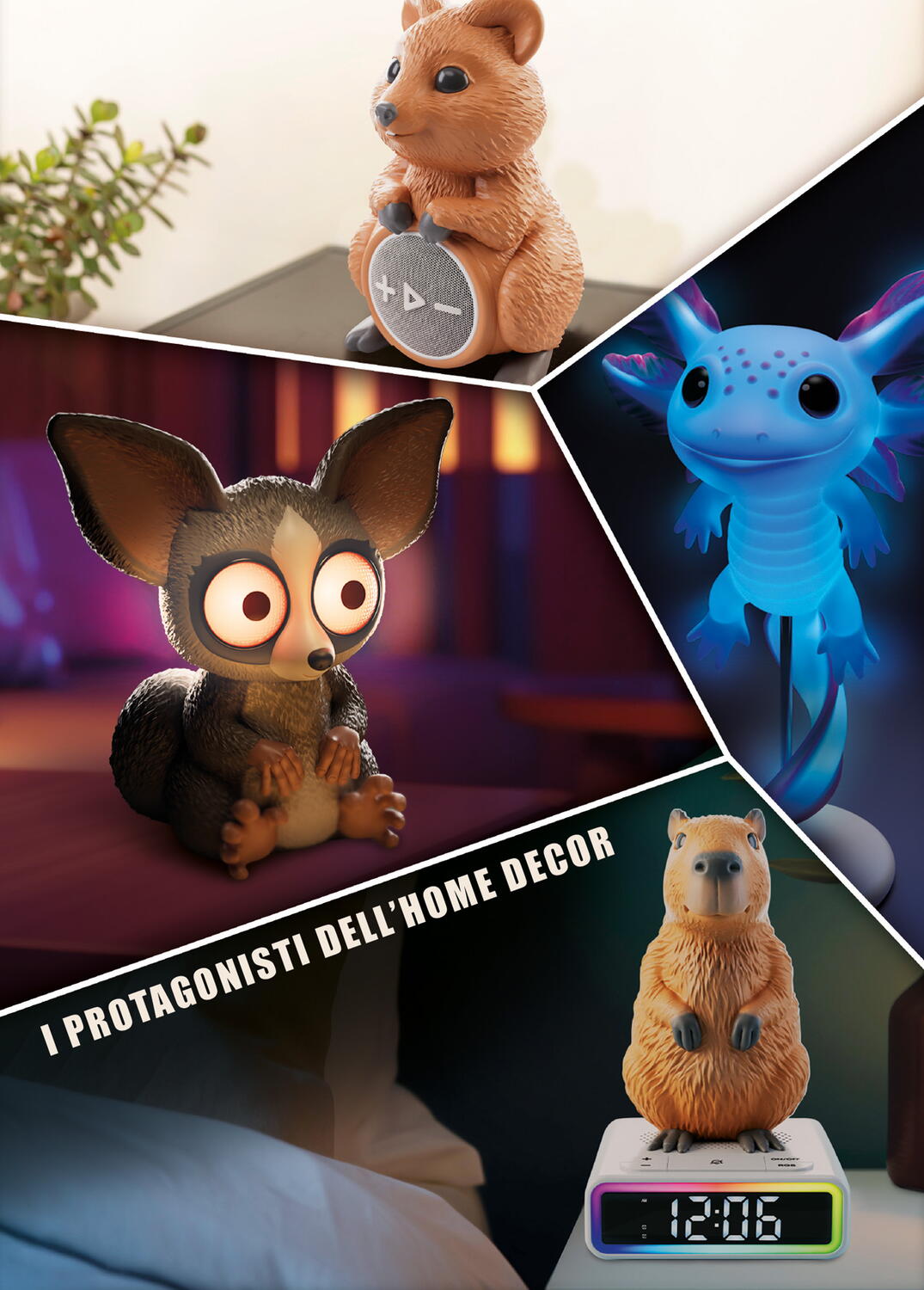 BOXA BLUETOOTH RAINY DAYS - QUOKKA - LISCIANI (L113569)