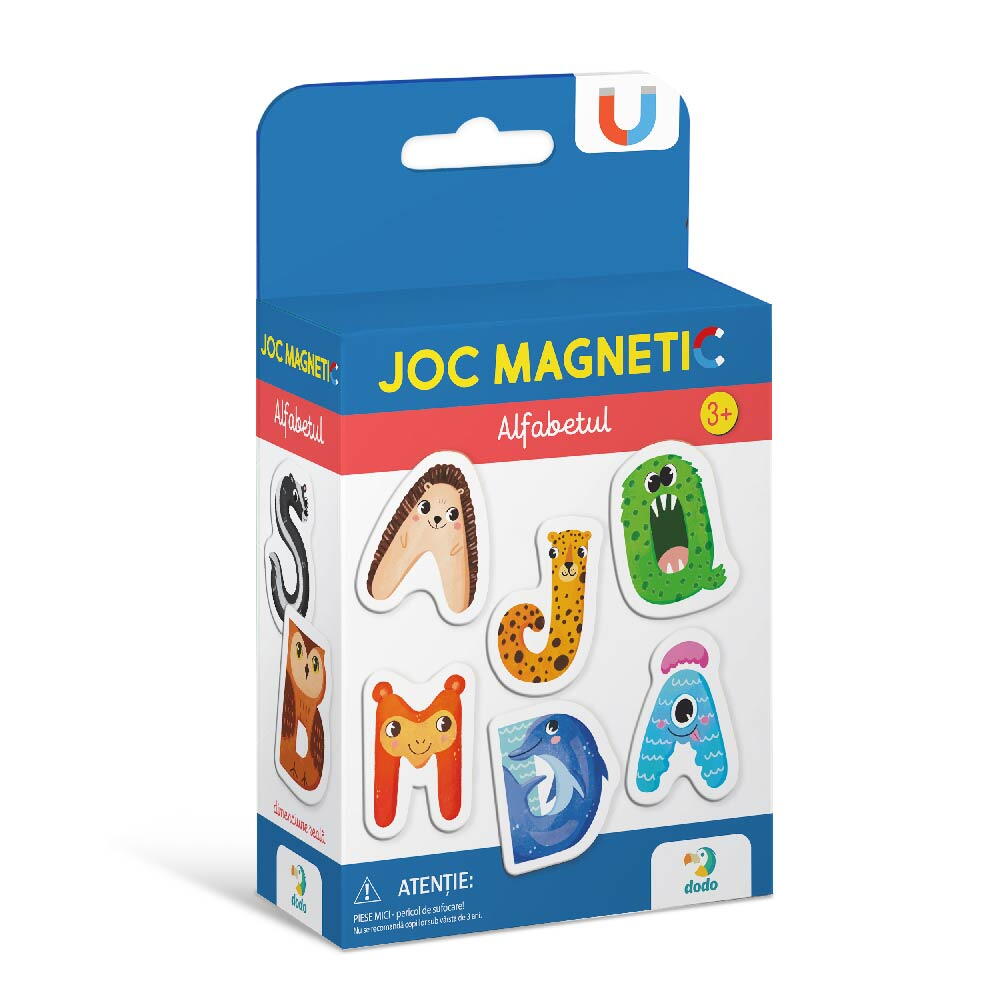 SET LITERE MAGNETICE IN LIMBA ROMANA (31 PIESE) - DODO (DO200280)