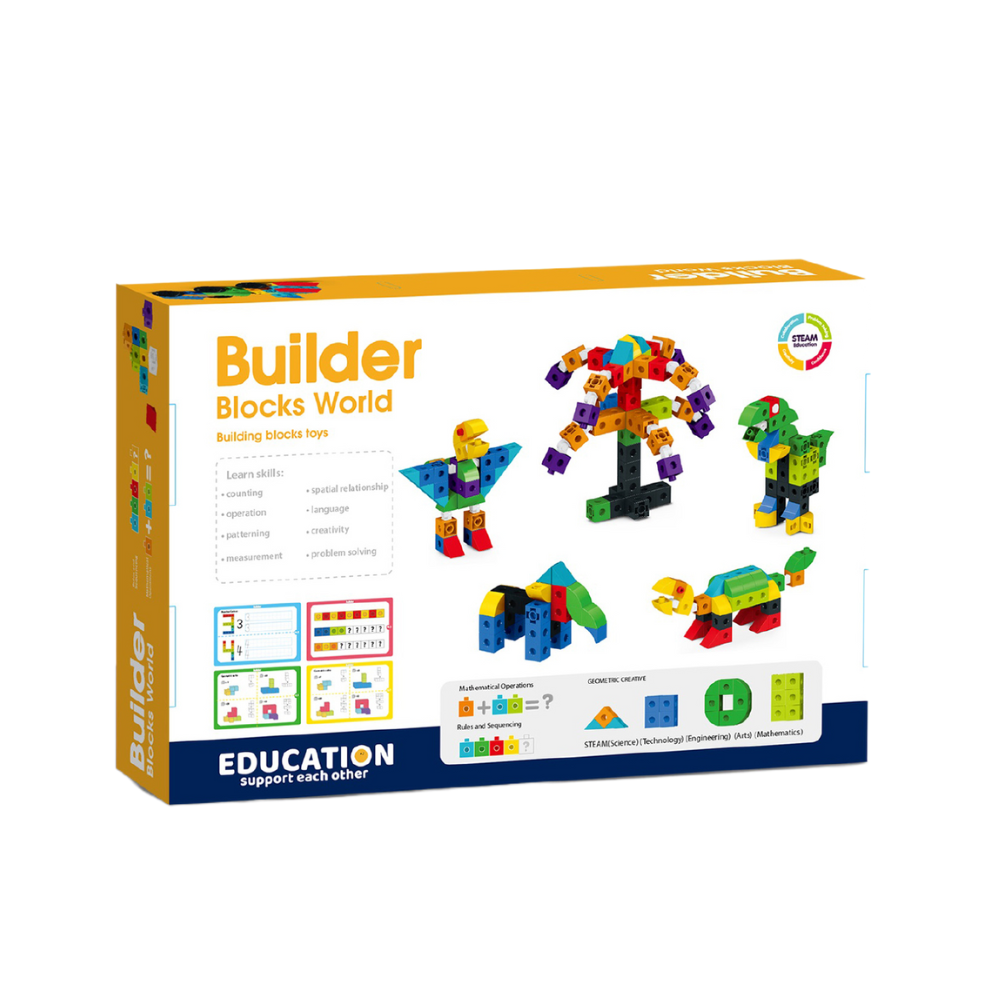 STEAM CONSTRUCTION SET - LEARN AND HAVE FUN (240 PIECES) - OWL (188-635)