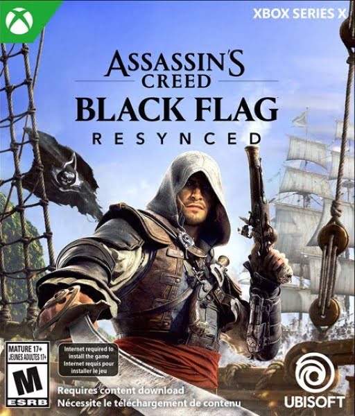 ASSASSINS CREED BLACK FLAG RESYNCED - XBOX ONE / XBOX SERIES X|S - XBOX LIVE - MULTILANGUAGE - EU