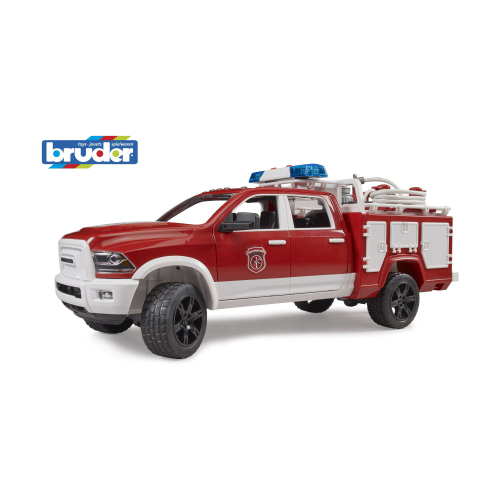 FIRE TRUCK WITH LIGHTS AND SOUNDS - BRUDER (BR02544)