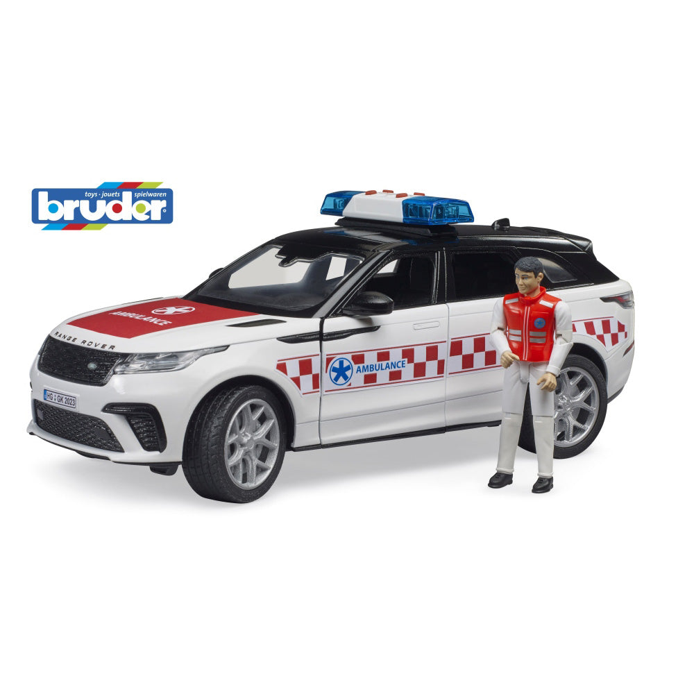 AMBULANTA RANGE ROVER VELAR - BRUDER (BR02885)