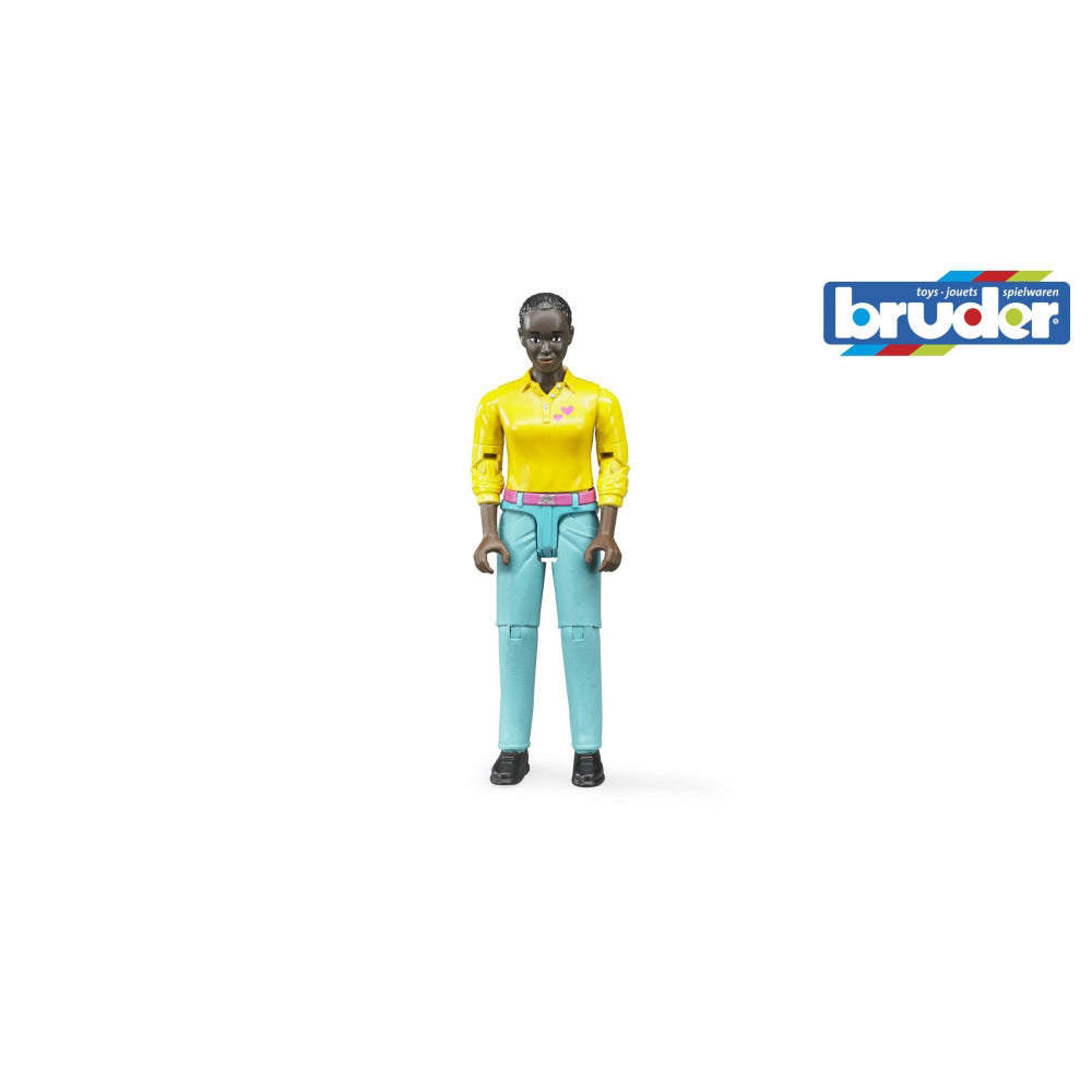 FIGURINA FEMEIE CU PANTALONI TURCOAZ - BRUDER (BR60404)