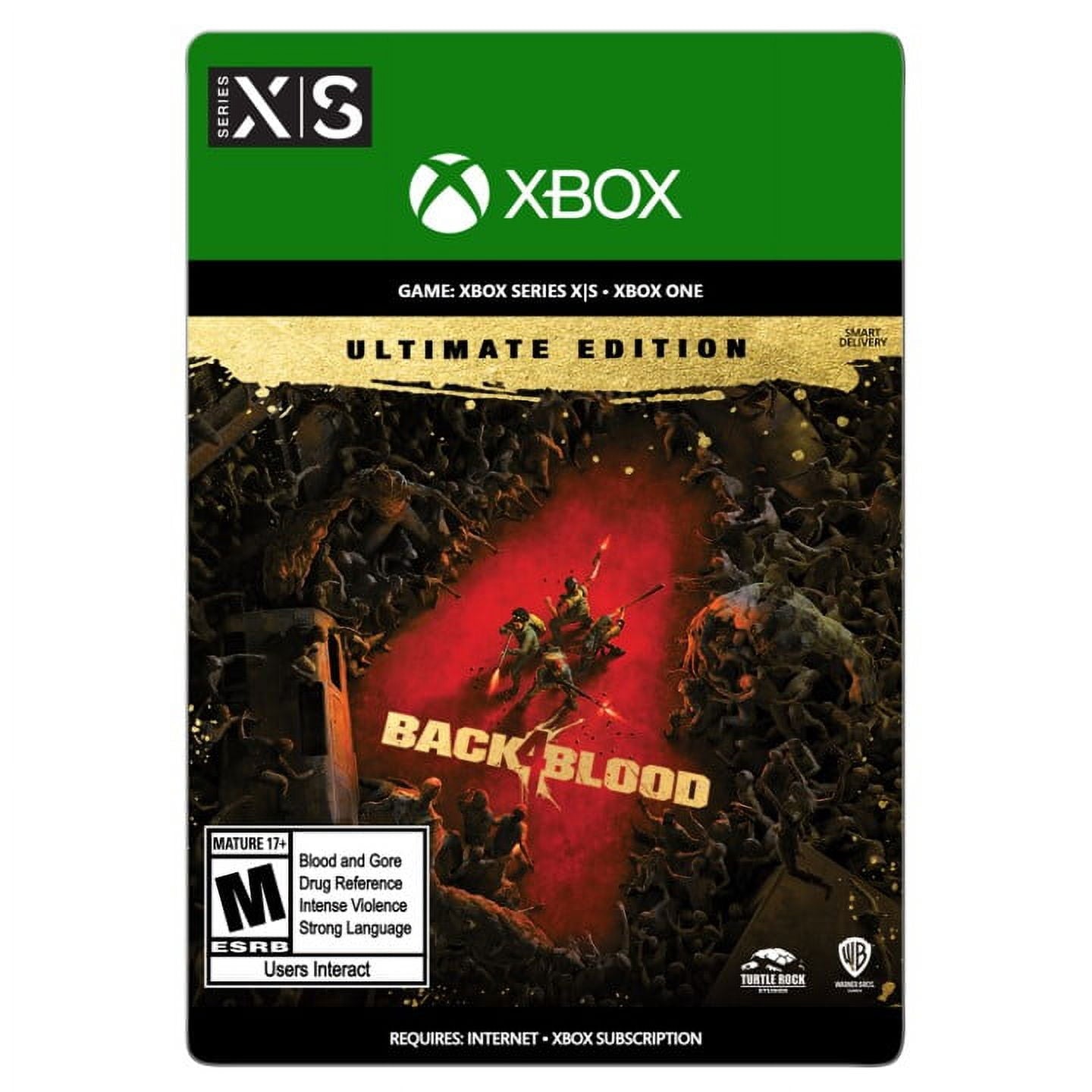 BACK 4 BLOOD (ULTIMATE EDITION) - XBOX SERIES X|S - XBOX LIVE - MULTILANGUAGE - WORLDWIDE