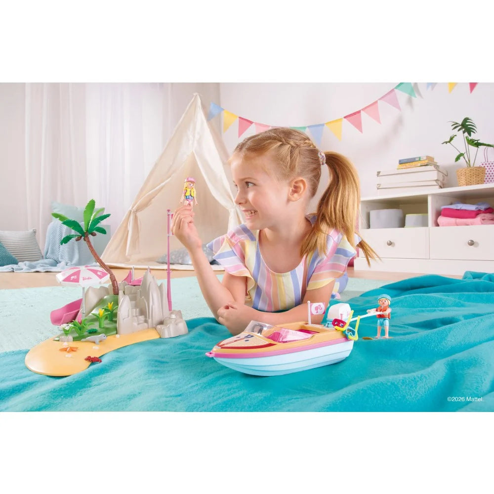 BARBIE MASINA DECAPOTABILA - PLAYMOBIL BARBIE (PM72123)