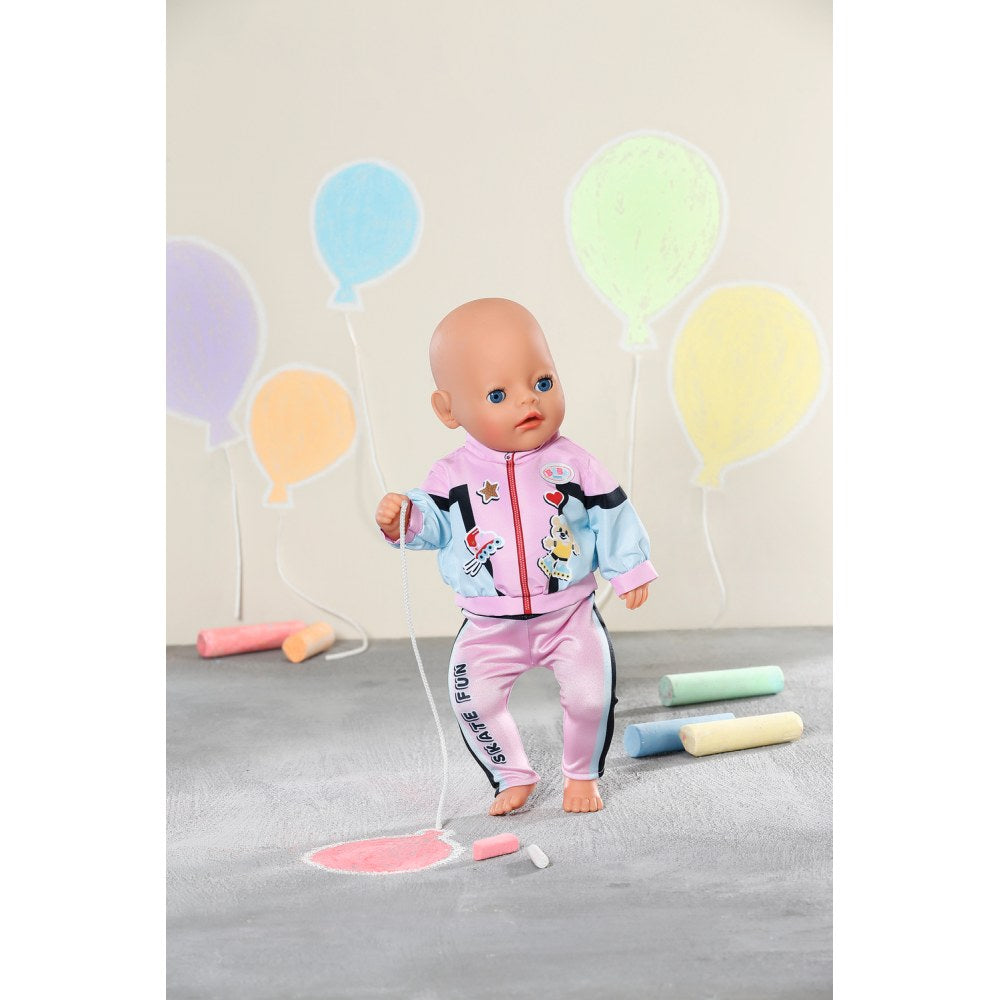 BABY BORN SET HAINUTE JOGGING 36 CM - ZAPF CREATION (ZF836347)