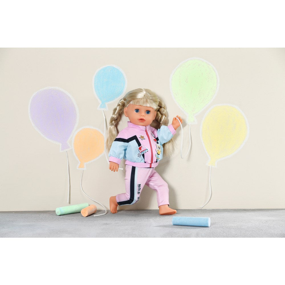 BABY BORN SET HAINUTE JOGGING 36 CM - ZAPF CREATION (ZF836347)