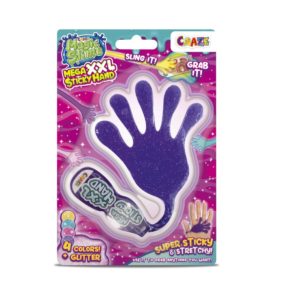 MANA LIPICIOASA SI ELASTICA DIN SLIME DIVERSE CULORI DESIGN NOU - CRAZE (CRZ72028)