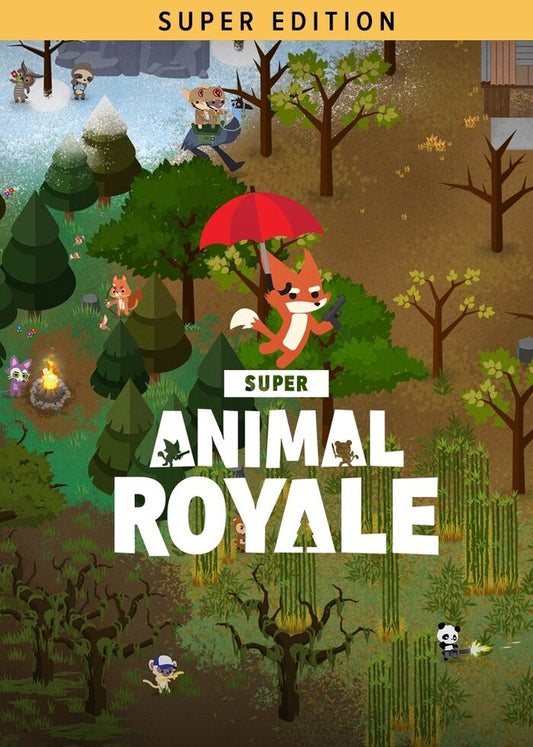 SUPER ANIMAL ROYALE SUPER EDITION - PC - STEAM - MULTILANGUAGE - WORLDWIDE - Libelula Vesela - Jocuri video