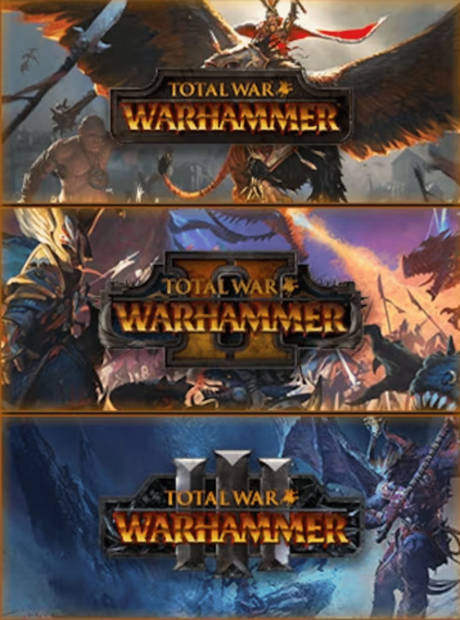 TOTAL WAR: WARHAMMER TRILOGY BUNDLE - PC - STEAM - MULTILANGUAGE - WORLDWIDE - Libelula Vesela - Jocuri Video