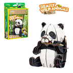 NATIONAL GEOGRAPHIC ANIMALE SALBATICE PUZZLE 3D PANDA 55 PIESE - CUBIC FUN (CUDS1075h)