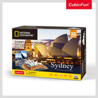 CUBIC FUN - 3D PUZZLE AND SYDNEY OPERA BROCHURE 86 PIECES - CUBIC FUN (CUDS1088h)