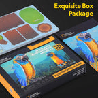 CUBIC FUN - 3D PUZZLE BLUE-NECKED PARROT 94 PIECES - CUBIC FUN (CUDS1097h)