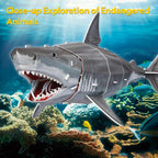 CUBIC FUN - 3D PUZZLE GREAT WHITE SHARK 72 PIECES - CUBIC FUN (CUDS1098h)