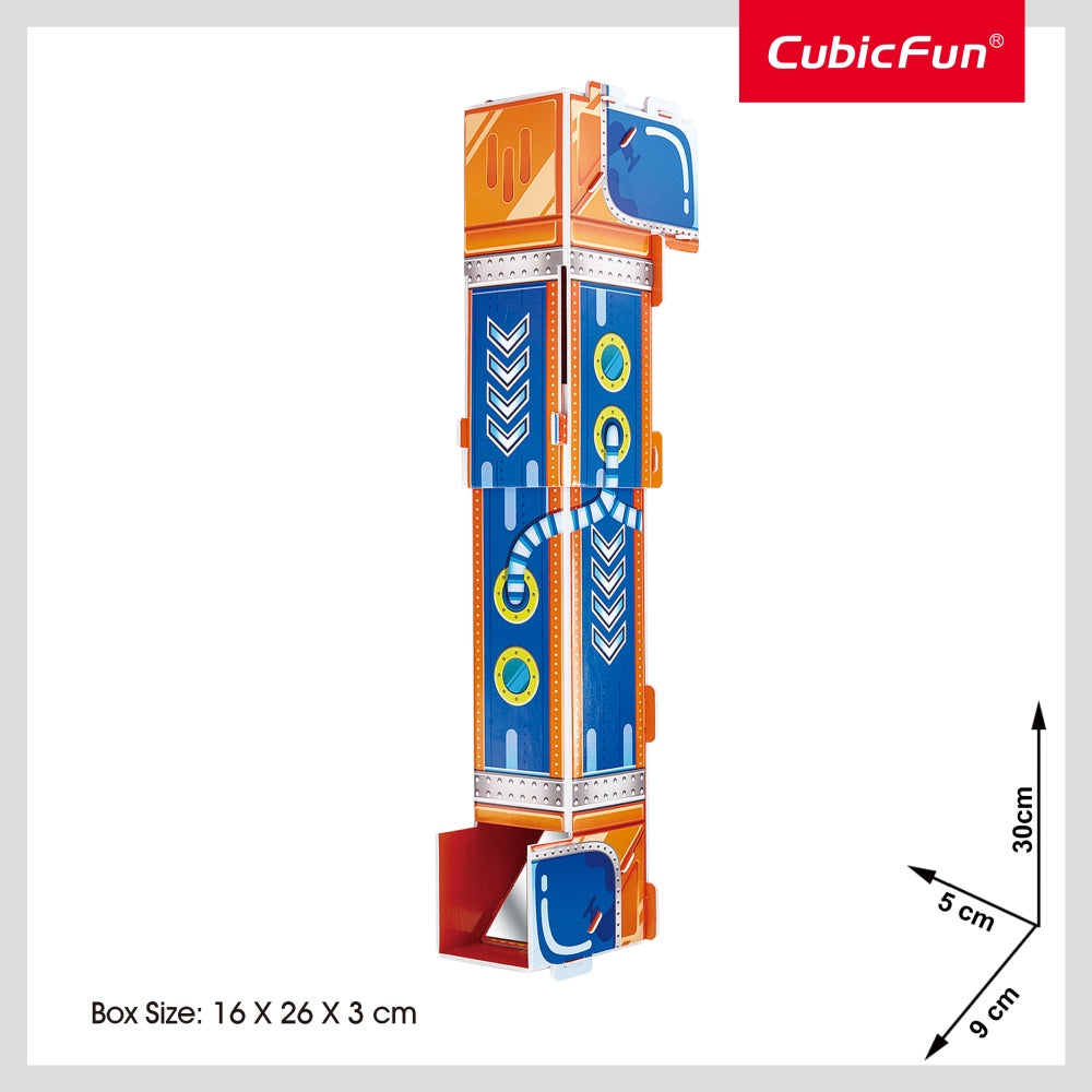 CUBIC FUN - 3D PERISCOP PUZZLE 10 PIECES - CUBIC FUN (CUDS1116h)