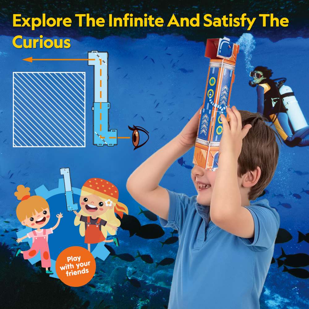 CUBIC FUN - 3D PERISCOP PUZZLE 10 PIECES - CUBIC FUN (CUDS1116h)