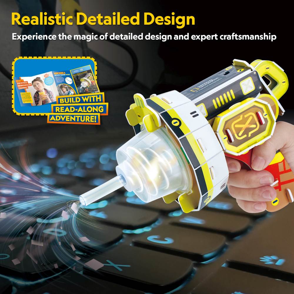 CUBIC FUN - 3D PUZZLE VACUUM CLEANER 31 PIECES - CUBIC FUN (CUDS1118h)