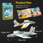 CUBIC FUN - 3D PUZZLE PLANES THAT ROTATE 360 DEGREES 20 PIECES - CUBIC FUN (CUDS1121h)