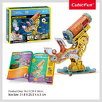 JOC EDUCATIV STEM NATIONAL GEOGRAPHIC PUZZLE 3D MICROSCOP - CUBIC FUN (CUDS1127h)