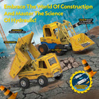 JOC EDUCATIV STEM PUZZLE 3D MINI INCARCATOR SI BASCULANTA - CUBIC FUN (CUDS1132h)