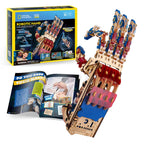 JOC EDUCATIV STEM NATIONAL GEOGRAPHIC PUZZLE 3D MANA ROBOTIZATA - CUBIC FUN (CUDS1133h)
