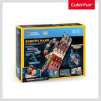 JOC EDUCATIV STEM NATIONAL GEOGRAPHIC PUZZLE 3D MANA ROBOTIZATA - CUBIC FUN (CUDS1133h)