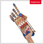 JOC EDUCATIV STEM NATIONAL GEOGRAPHIC PUZZLE 3D MANA ROBOTIZATA - CUBIC FUN (CUDS1133h)