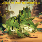 NATIONAL GEOGRAPHIC DINOZAURI PUZZLE 3D TRICERATOPS 61 PIESE - CUBIC FUN (CUDS1168h)